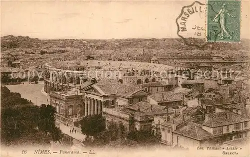 Nimes Panorama Arene Nimes