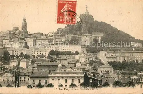 Le_Puy en Velay Panorama Cathedrale Rocher Corneille Le_Puy en Velay