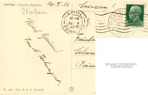 Napoli_Neapel Maschio Angioino Napoli Neapel