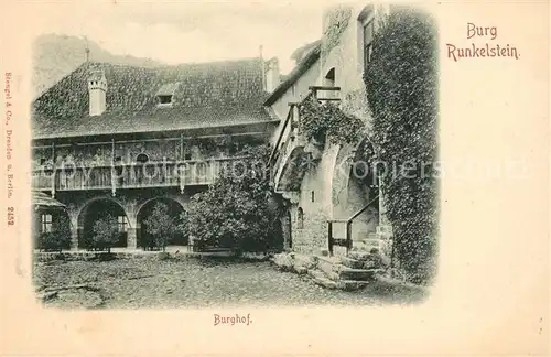 Renon_Ritten Burg Runkelstein Burghof  Renon Ritten