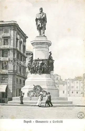 Napoli_Neapel Monumento a Garibaldi Napoli Neapel