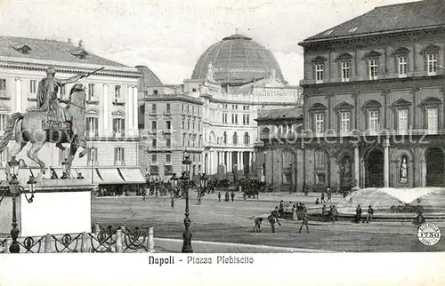 Napoli_Neapel Piazza Plebiscito Napoli Neapel