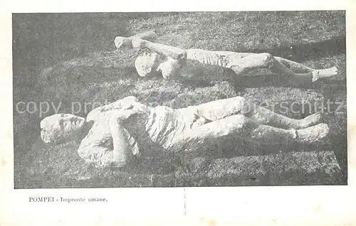 Pompei Impronte Umane  Pompei