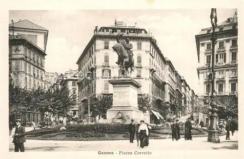 Genova_Genua_Liguria Piazza Corvetto Genova_Genua_Liguria
