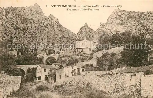 Ventimiglia_Liguria Ponte S. Luigi Frontiera Italo Francese  