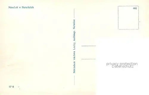 Netolice_Nettolitz_Czechia Namesti v Netolicich 