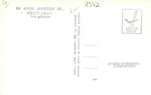 Bresles Vue aerienne generale Bresles