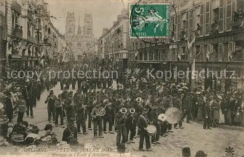 Orleans_Loiret Fete de Jeanne dArc Musique de lEcole d Artillerie Orleans_Loiret