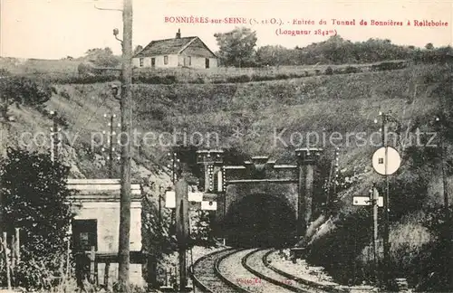 Bonnieres sur Seine Entree du Tunnel de Bonnieres a Rolleboire Bonnieres sur Seine