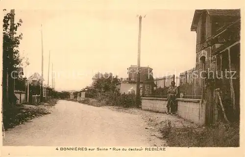 Bonnieres sur Seine Rue du decteur Rebiere Bonnieres sur Seine