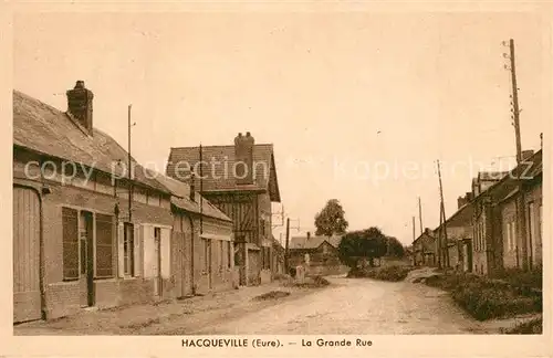 Hacqueville La Grande Rue Hacqueville