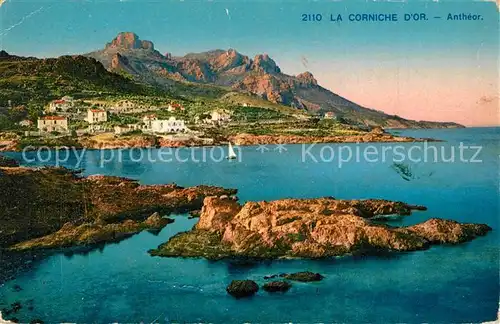 Antheor Panorama Corniche d Or Cote d Azur Antheor