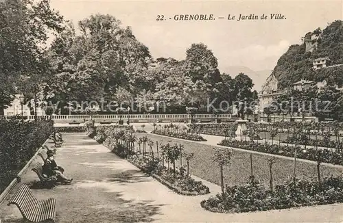 Grenoble Jardin de Ville Grenoble