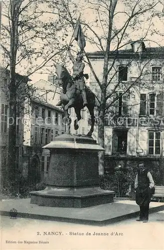 Nancy_Lothringen Statue de Jeanne d Arc Monument Nancy Lothringen