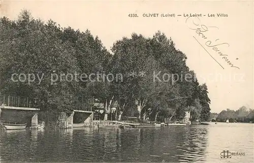 Olivet_Loiret Bords du Loiret les villas Olivet Loiret