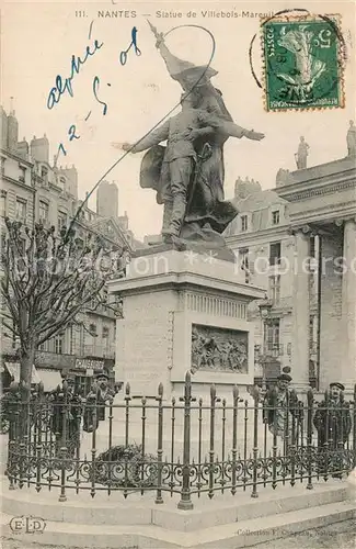 Nantes_Loire_Atlantique Statue de Villebois Mareuil Nantes_Loire_Atlantique