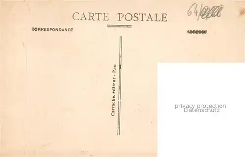 Pau Hotel de France et la Chaine des Pyrenees Pau