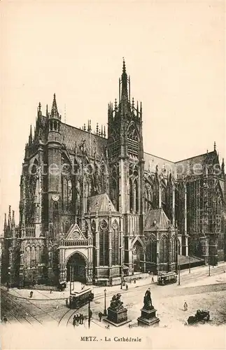 Metz_Moselle La Cathedrale Metz_Moselle