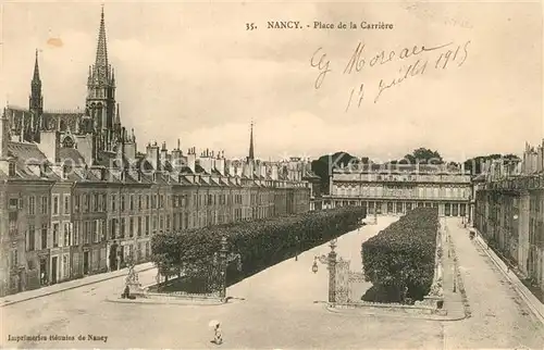 Nancy_Lothringen Place de la Carriere Nancy Lothringen