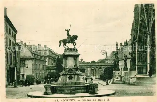 Nancy_Lothringen Statue de Rene II Nancy Lothringen