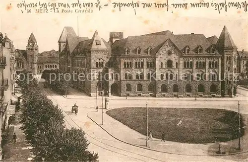 Metz_Moselle La Poste Centrale Metz_Moselle