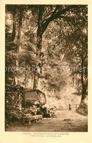 Plombieres les Bains_Vosges Fontaine Stanislas Collection Les Vosges Plombieres les Bains