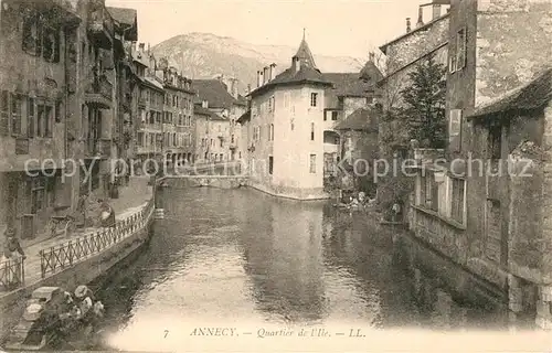 Annecy_Haute Savoie Quartier de l Ile Annecy Haute Savoie