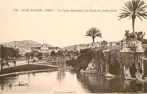 Nice_Alpes_Maritimes Casino Municpal et la Grotte du Jardin public Nice_Alpes_Maritimes