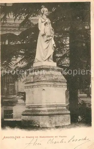 Angouleme Statue de Marguerite de Valois Monument Angouleme