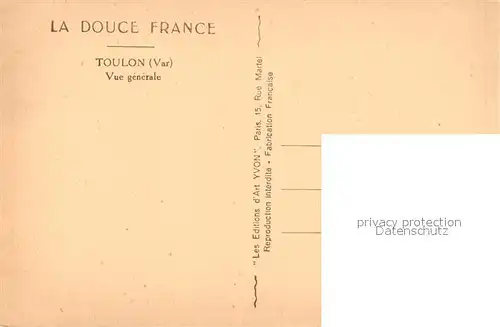 Toulon_Var Vue generale Toulon_Var