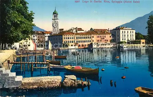Riva_del_Garda Spiaggia Hotel Sole Riva_del_Garda