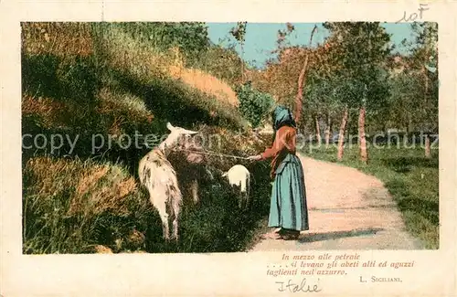 Ziege Gedicht L. Siciliani 