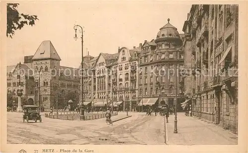 Metz_Moselle Place de la Gare Metz_Moselle