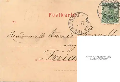 Saargemuend Marktplatz Saargemuend