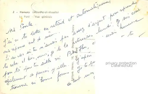 Nomeny Le Pont Vue generale Nomeny