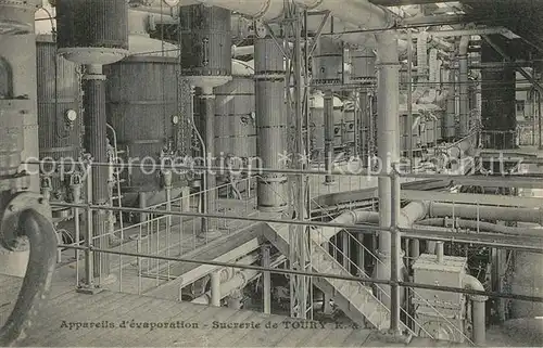 Toury Sucrerie et fabrique de Pail Mel Appareils d evaporation Toury