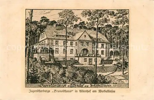 Altenhof_Werbellinsee Jugendherberge Altenhof Werbellinsee