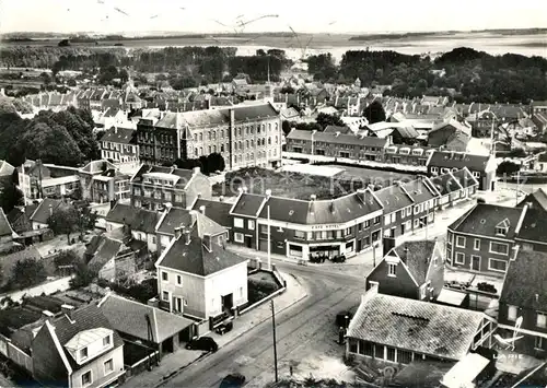 Breteuil_Oise Vue densemble aerienne Breteuil Oise