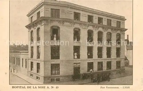 Lyon_France Hopital de la Soie Rue Vaucanson Lyon France