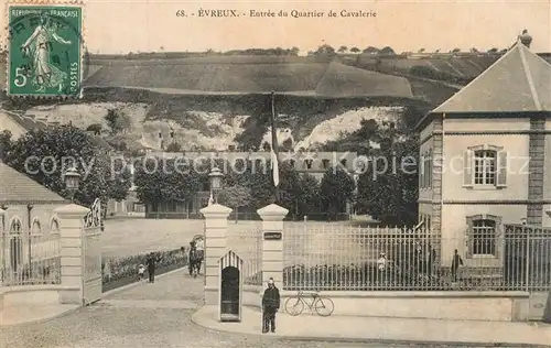 Evreux Entree du Quartier de Cavalerie Evreux