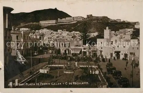 Tetuan Plaza de Fermin Galan y C de Regulares Tetuan