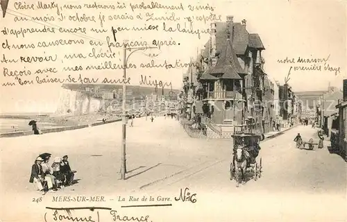 Mers sur Indre La Rue de la Gare Mers sur Indre