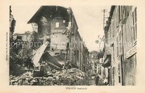 Verdun_Ariege apres le bombardement Verdun Ariege