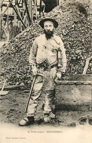 Denain Le Poete mineur Mousseron Denain