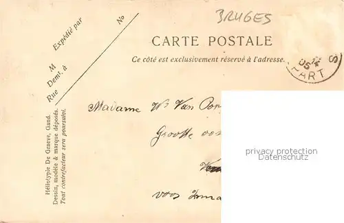 Bruges_Brugge_Flandre Vue partielle 