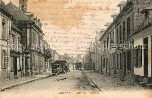 Frevent Rue de Cercamp Frevent