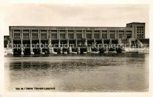 Kembs_Elsass Vue de l Usine Kembs Elsass