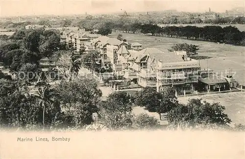 Bombay_Mumbai Marine Lines Bombay Mumbai