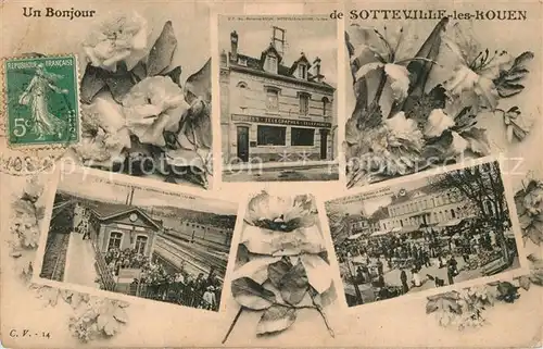 Sotteville les Rouen Vue partielle Sotteville les Rouen