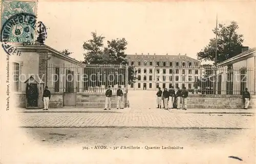 Avon_Deux Sevres 32e dArtillerie Quartier Lariboisiere Avon Deux Sevres